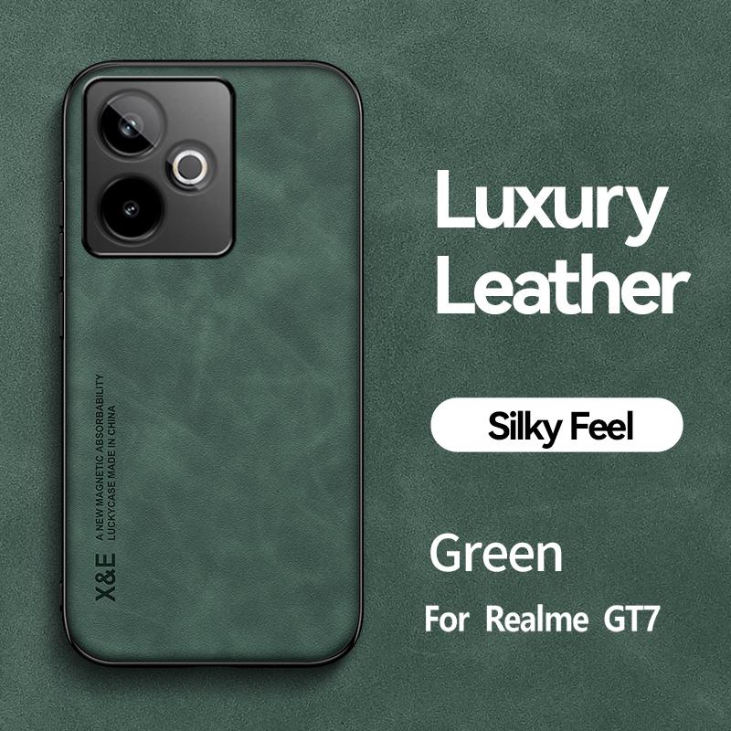 Shockproof Case for Realme GT 7 T P3 C73 C61 C63 C67 14Pro Plus  Protective Cover Magnetic Car Holder Phone Coque Fundas Capa