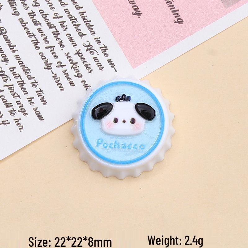 Handmade Resin Accessories: DIY Glue, Hair Clips, Crocs Charms, Cartoon Charms, Meow Meow, Bottle Caps