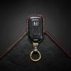 Compatible with Honda Key Fit Hybrid Key Shuttle Hybrid Key and with Genuine Leather Smart Key Cover Premium WR-V Case, Cover, Case, Vezel, Civic, (3D