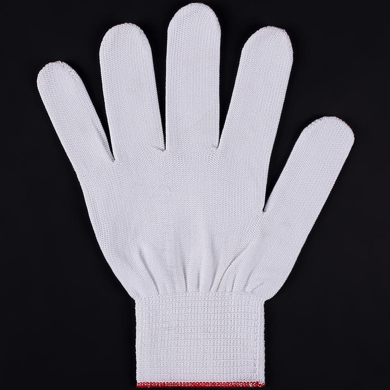 Folk Guitar Nylon Practice Gloves - Thin White Wood Instrument Gloves