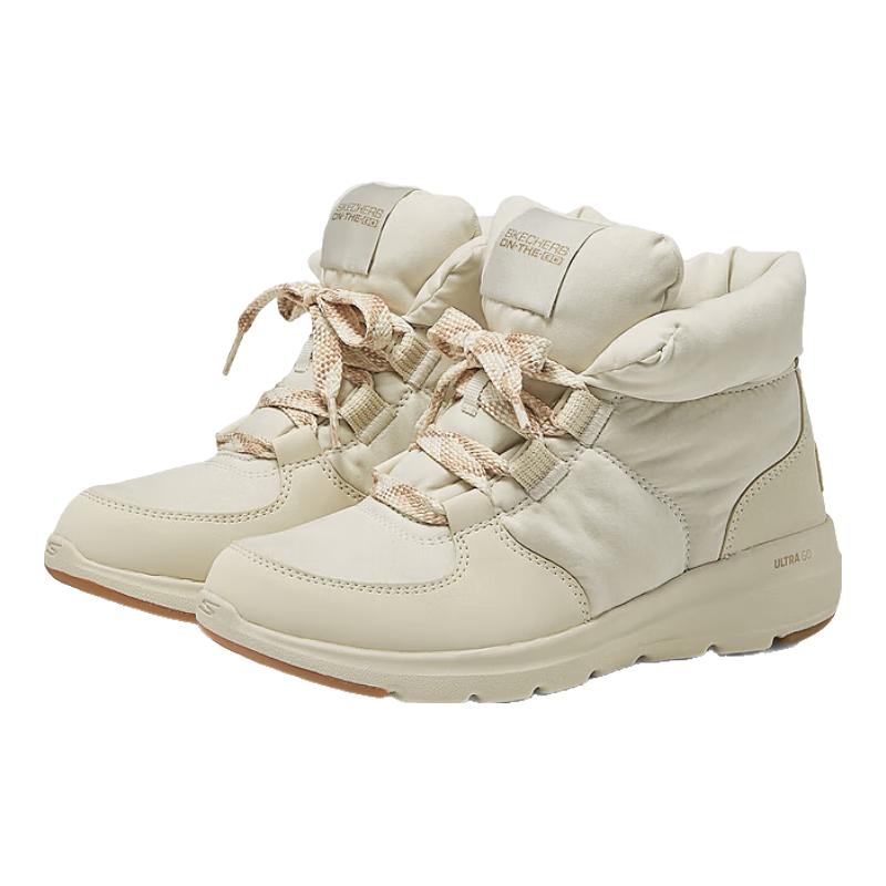 

Skechers Women s Padded Platform Winter Boots 38