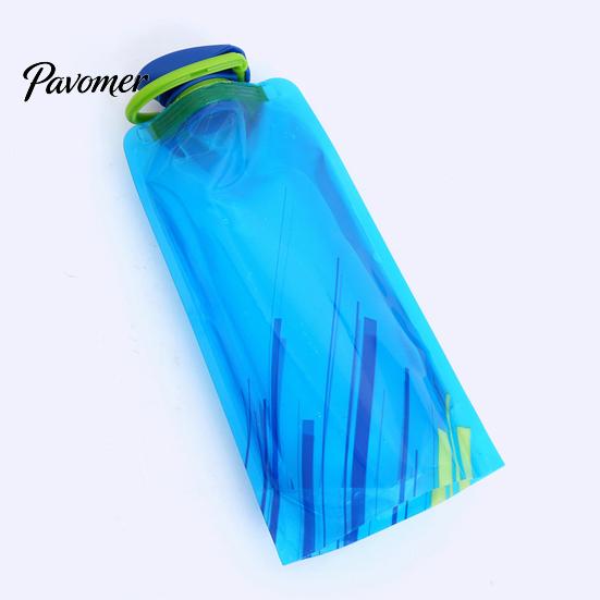 Lightweight Water Bag Foldable Food Grade BPA Free Portable Bottle Heat-Resistant Flexible Collapsible Camping Supplies