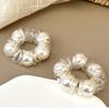 Thickened Ponytail Holder Pearl Rubber Band Elegant Hair Ropes