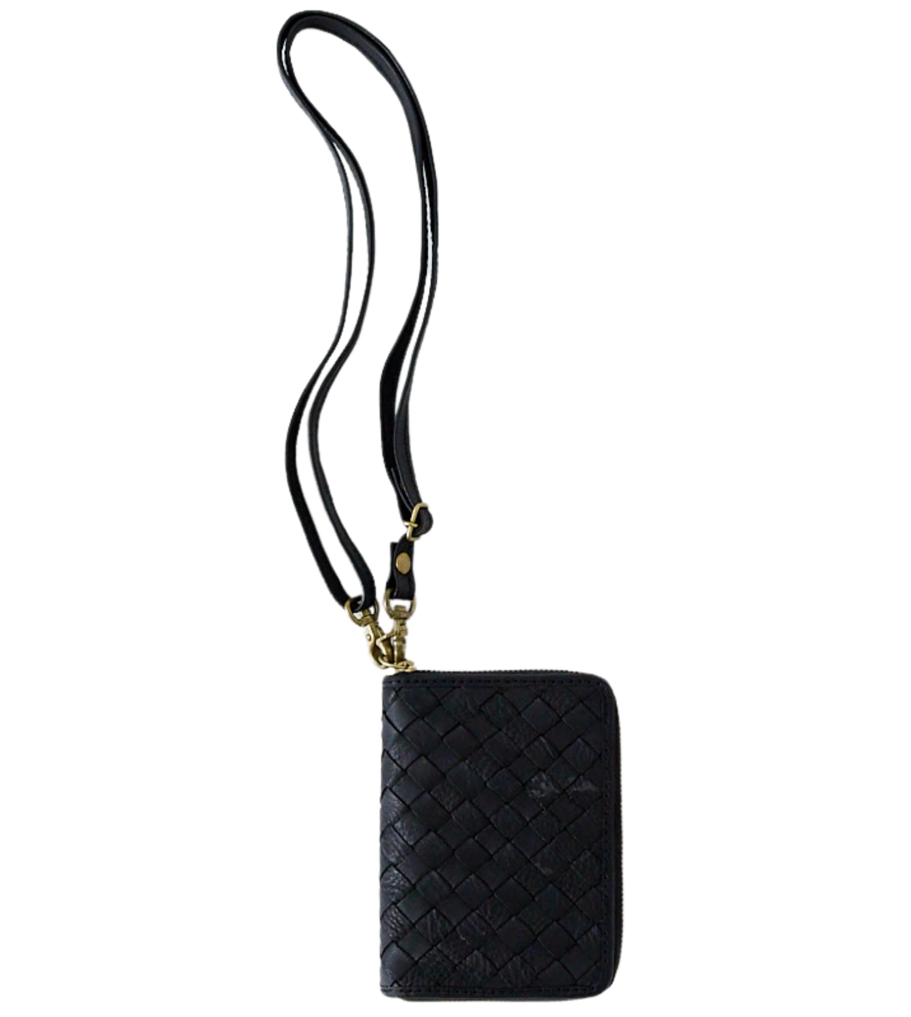 Женский складной кошелек ZUCCHERO, Натуральная кожа, Компактный, Черный, 40136tr