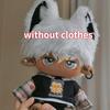 20cm Cotton Dolls Plush Cute Dress Up Naked Dolls Cartoon Plush Figure Toys Collection Birthday Fans Collection