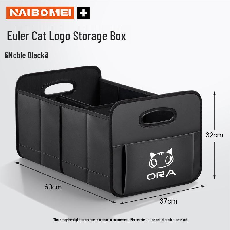 Lightning Cat & Ballet Cat Car Trunk Storage Box