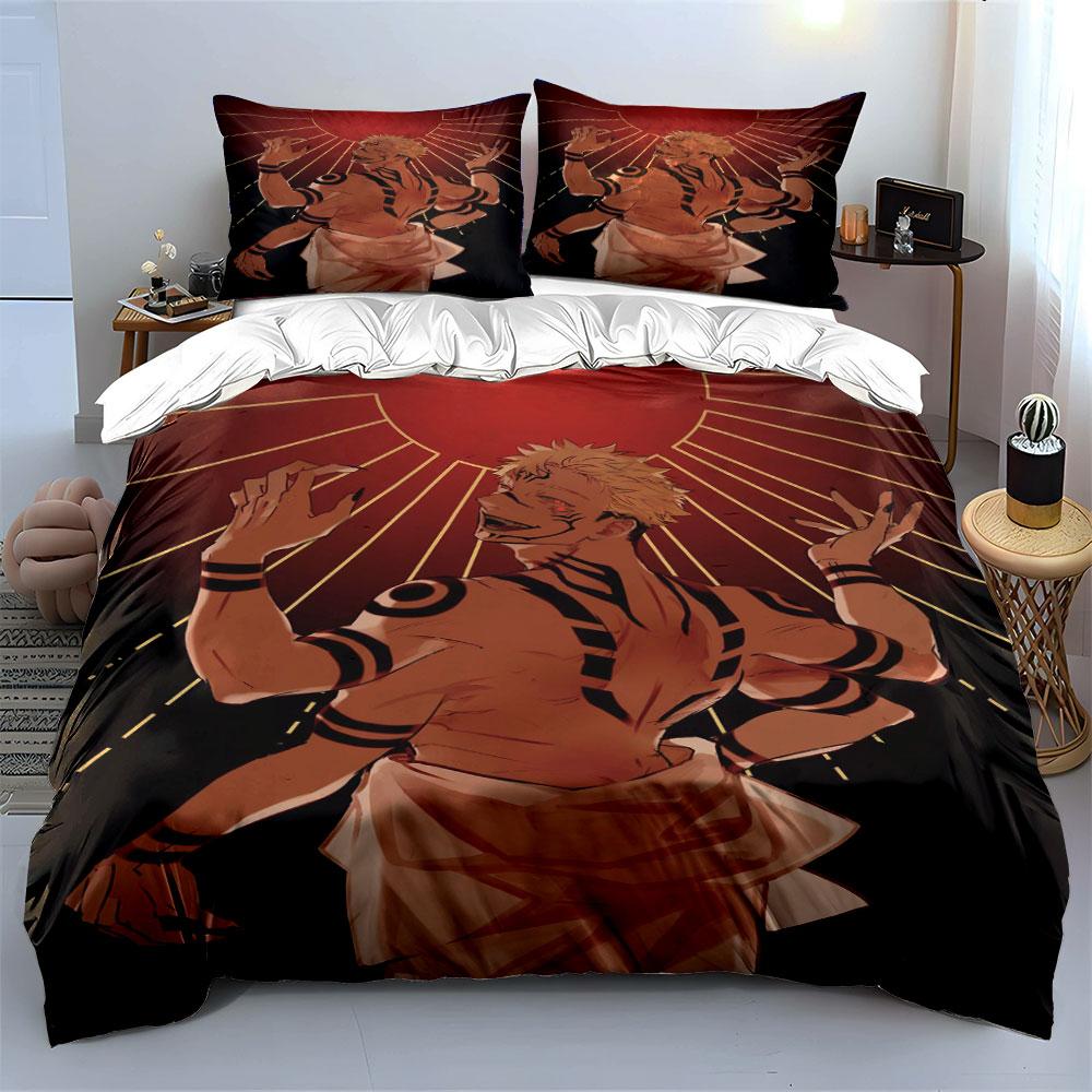 Muscular character with tattoos. Bedding sets Duvet cover sets Duvet covers Pillowcases(1*Duvet Cover 2*Pillowcases without duvet insert)