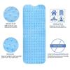 Extra-Long Non-Slip Bathtub & Shower Mat  (Smooth/Non-Textured Tubs Only)
