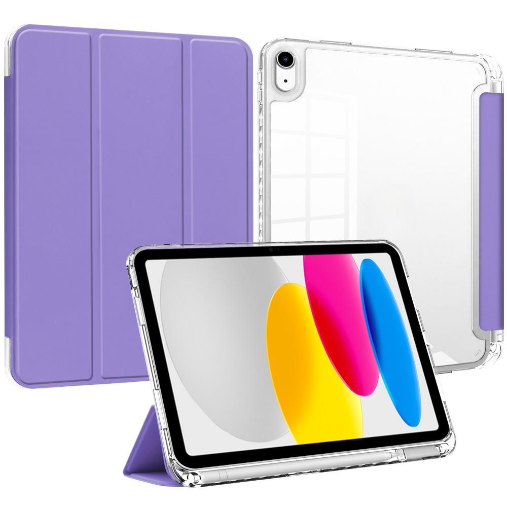 Průhledný kryt pro iPad Air 6 Model 2024 se slotem pro Apple Pencil, design proti ohnutí pro iPad Pro 11 Mini 6