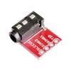 3.5mm TRRS Breakouts Module Headphones Video Audios Jacks Microphone Input For Microcontroller Integration