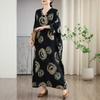 Vacation Style Travel V-Neck Vintage Dresses