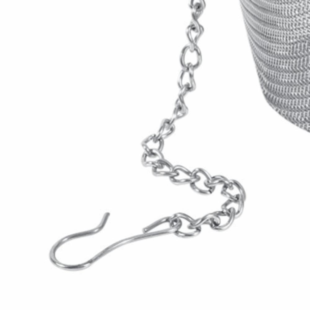 2Pcs Stainless Steel Mesh Tea Strainer 6.5cm Spice Infuser Filter Loose Tea Diffuser For Loose Tea