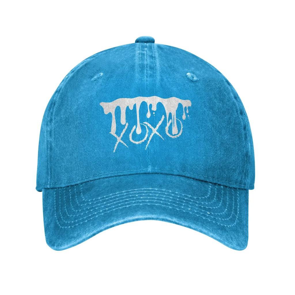 White XOXO Camila Cabello Casual Baseball Cap Summer Trucker Hat Dropshipping Kpop Rock Hip Hop Hats Men Adult Stylish Caps