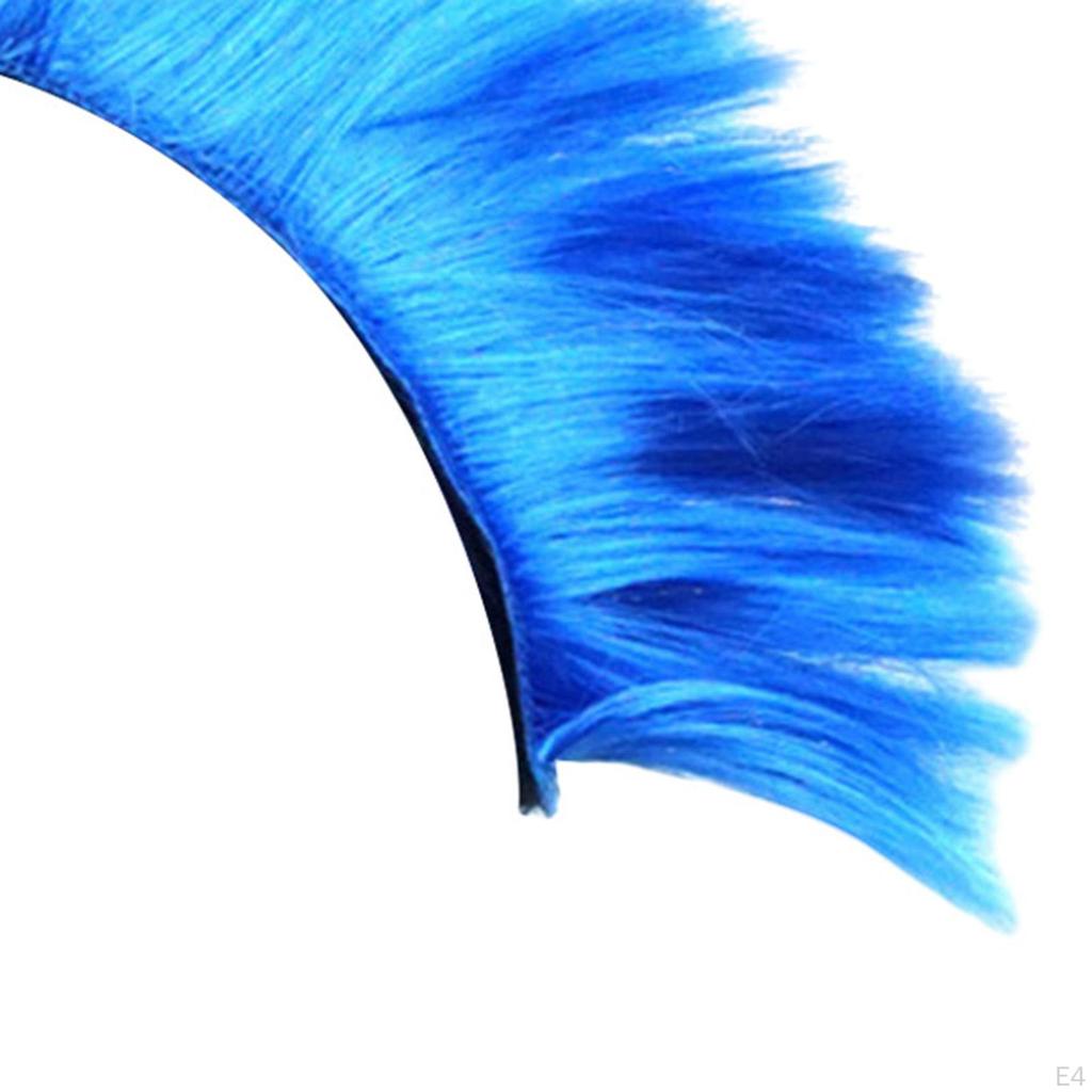 Helmperücken, Haarteil, Skinhead-Perückenhaar, Motorrad-Haarteil für