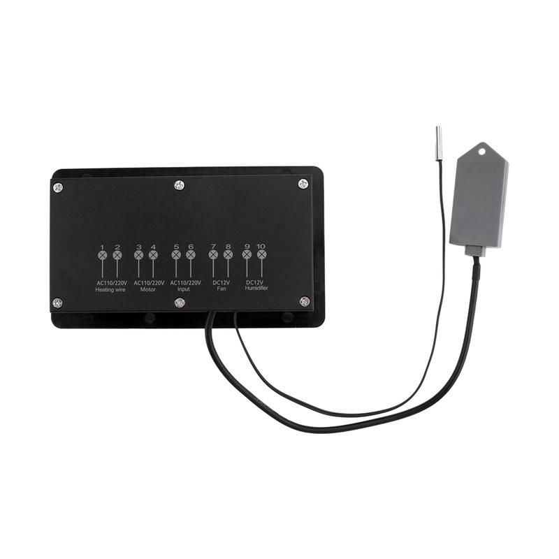 W9005 Egg Controller Incubator Multifunction Automatic Temperature & Humidity Control Thermostat for AC110-220V / DC 12V