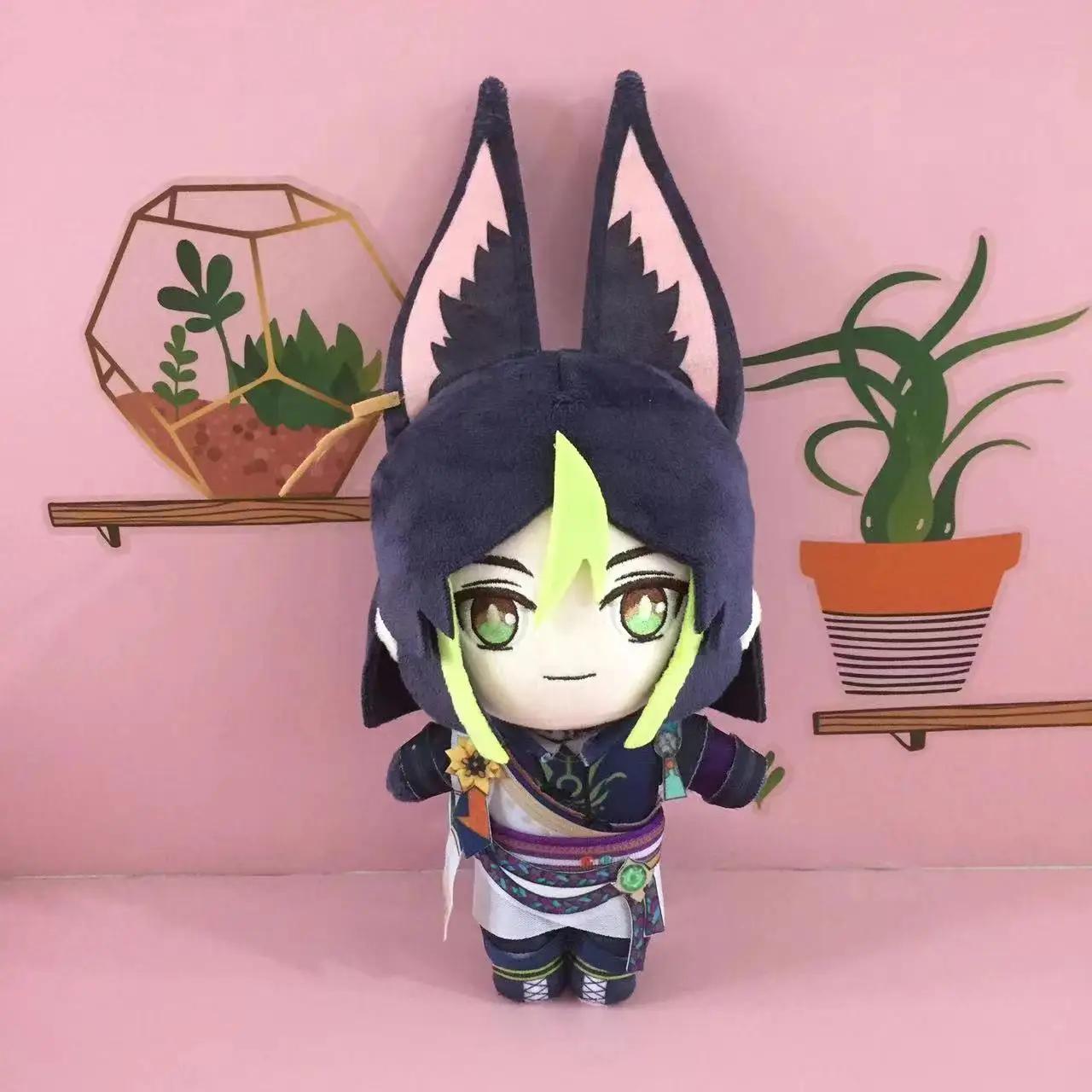 Аниме плюшевая кукла-игрушка 20 см Xianyun Chiori Kujo Sara Genshin Impact милая мягкая мягкая подушка Y
