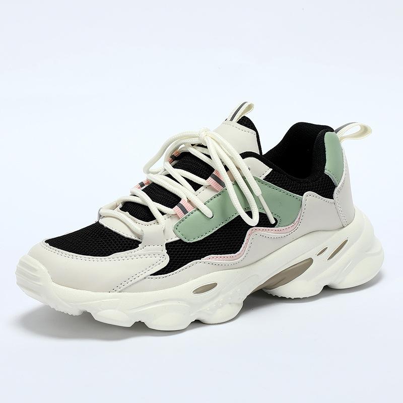 Jinjiang cold sticky shoes platform dad shoes mesh breathable casual sports shoes trendy shoes