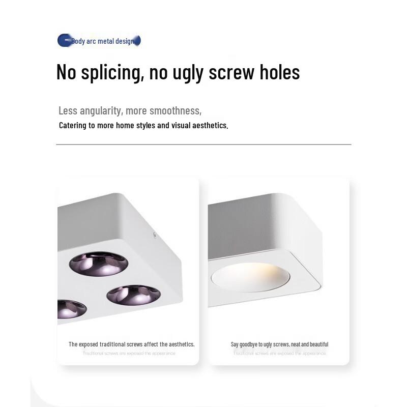 Oeny Dual-Head Recessed Spotlight