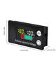 Digital Voltmeter Battery Meter with Alarm Temperature Battery Level Display