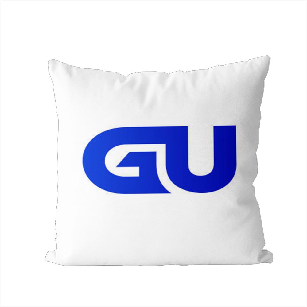 Наволочка GGU для Автомобиля Дивана Декоративная Домашняя Двусторонняя Печать Плюшевая Квадратная Подушка-Плед Чехол 30x30cm