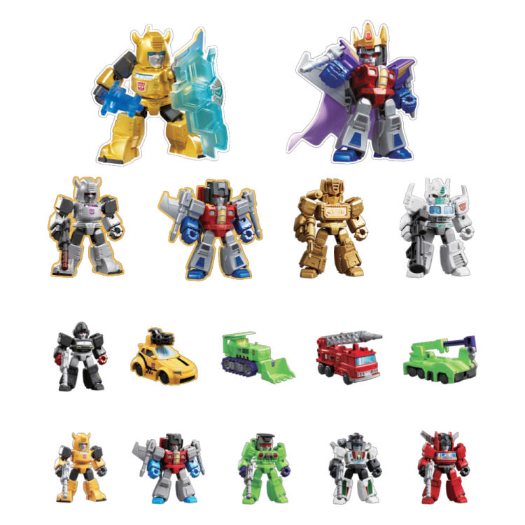 

[mimi world] Transformers Defender Version 02 Collectible Figure Set