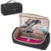 Yarwo Hair Straightener Storage Compatible with Dyson Corrale Hair Attachment Travel Black Case, Straightener, Storage, Case,