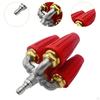 4000 PSI Pressure Rotating Spray Nozzle 1/4 Inch Quick Connect Stainless Steel Connector