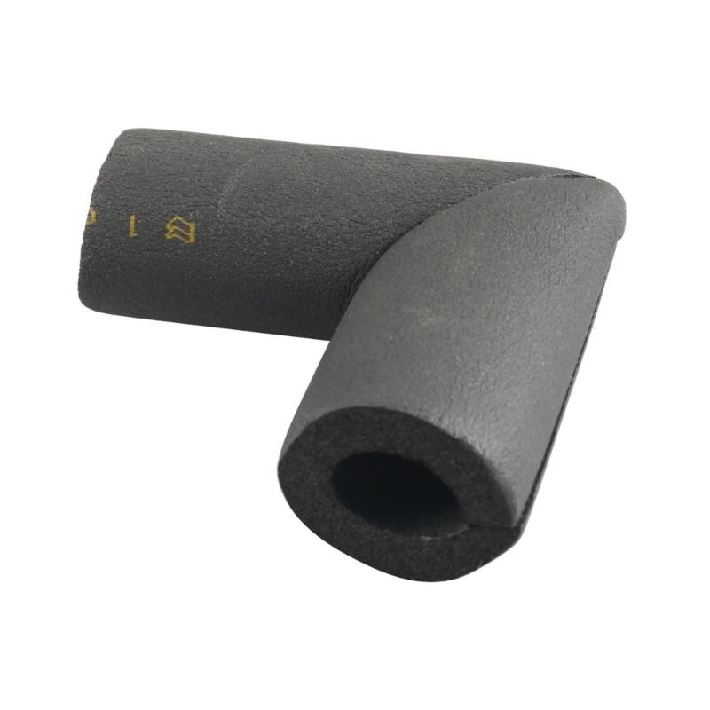 Flame Retardant Foam Insulation Elbow Tubes Suitable for 3/4 Inch Pipes High Temperature Resistance Anti Settling Design