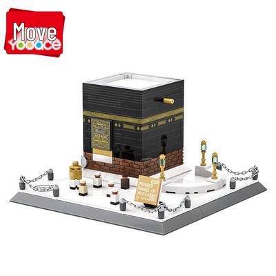 Wange Architektur Mekka Große Moschee Kaaba Modell Bausteine Spielzeug