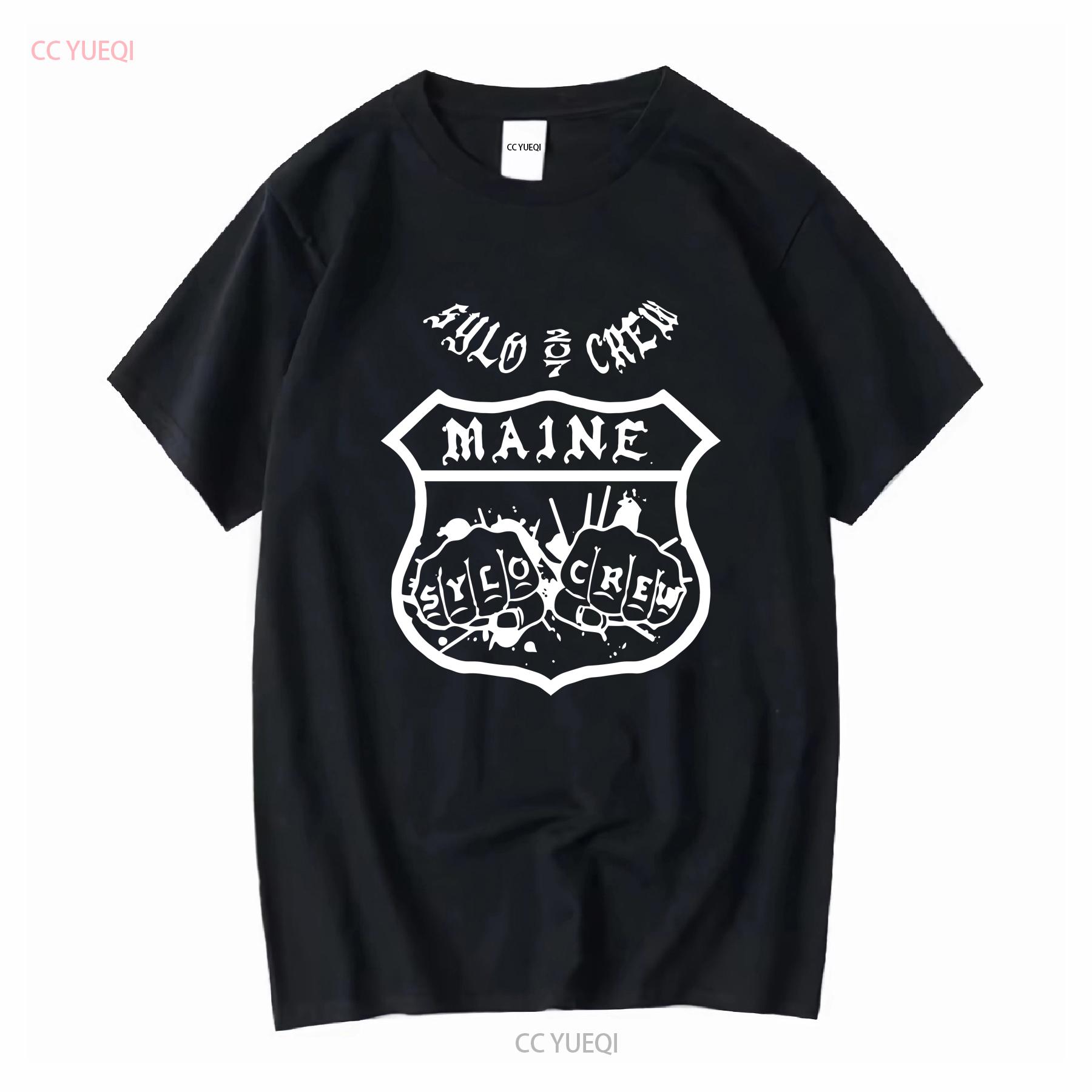 

Outlaws MC Support T Shirt Maine long or short sleeves vintage Washed Top For Everyday Wear Stylish Versatile Comfortable 4XL