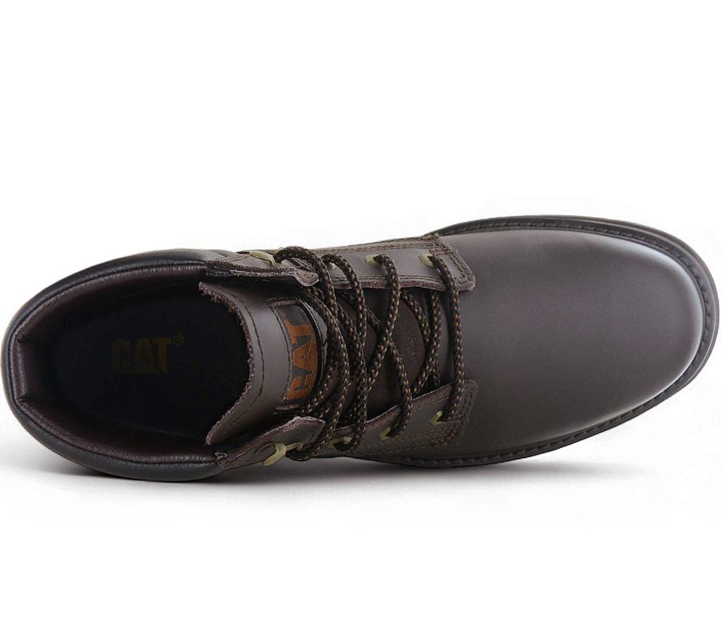 CAT Caterpillar Quadrate - Men's Winter Boots Leather Brown P723803 ORIGINAL