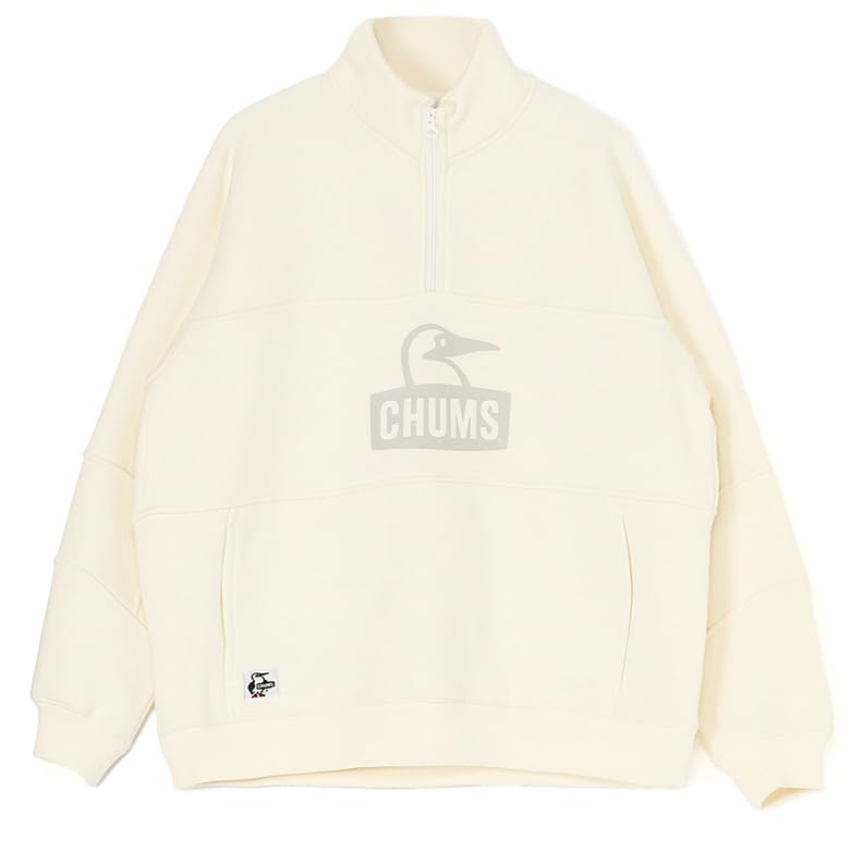 

Sweatshirt Myton Panel Half Zip Top White [Chums] Men s білий
