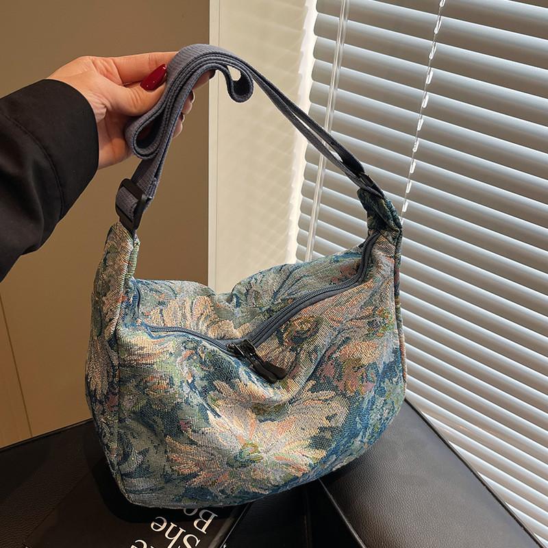 IELGY Large Capacity Tote Bag Creative Shoulder Canvas Commuter Bag