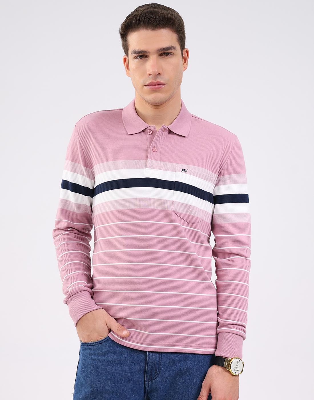 Monte Carlo Men s Collar Neck Full Sleeve T-Shirt XL