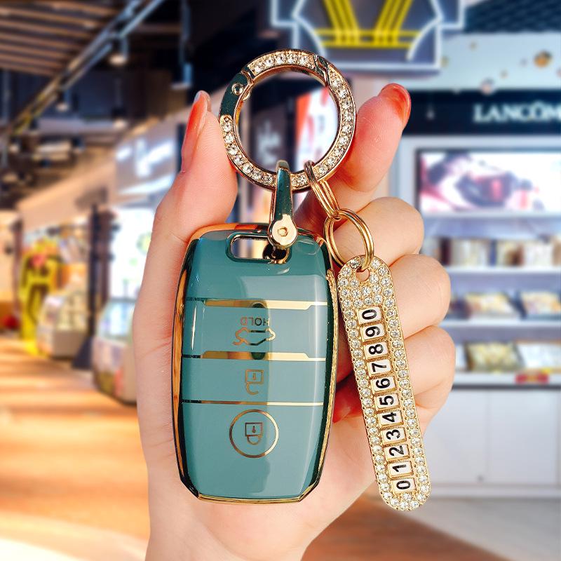 K3/K4/K5/KX3/KX5/Sportage/Sorento Yipao Key Case – Full Coverage Smart Car Key Shell