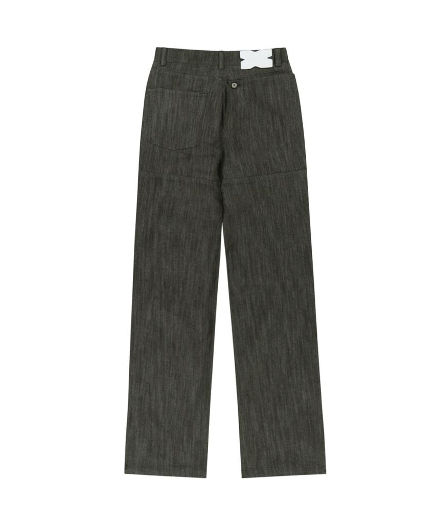 OJOS Metal Denim Pants / Khaki