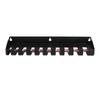Lockable Pry Bar Holder Wall Mount Storage Organizer for Workshop Shed Home Garage Holds 10 13 Tools