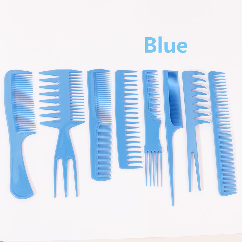 8 Piece Styling Hair Comb Anti Static Ponytail Comb Makeup Comb Hair Clipper Accessories Hair Comb Special for Real Hair Wigs