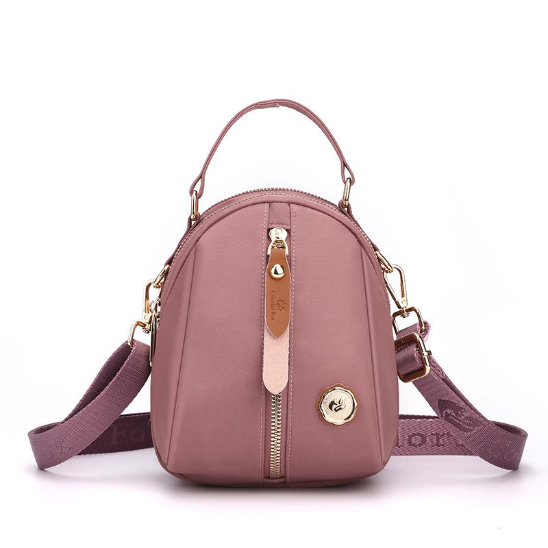 New Women's Shoulder Bag Outdoor Leisure Mobile Phone Change Bag Anti-splashing Nylon Messenger Bag