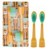SEVERNO BABY TIGER Replacement Sonic Toothbrush Heads 2-Pack for Kids 3+