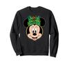 Disney Minnie Mouse Happy Christmas Holiday Headband Sweatshirt