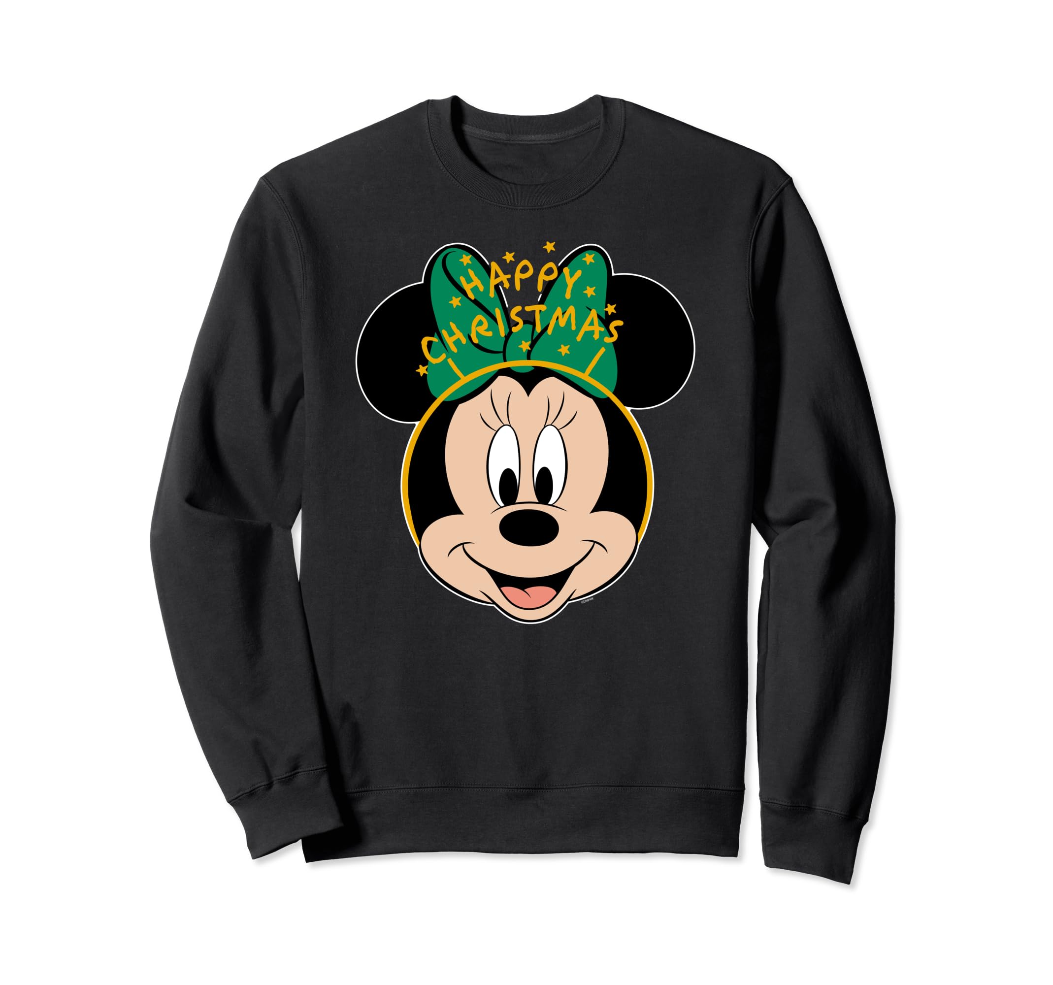 

Disney Minnie Mouse Happy Christmas Holiday Headband Sweatshirt чёрный