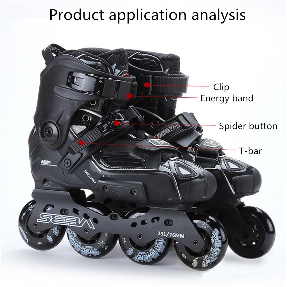 Inline Skates Footwear Energy Pulse Wrist Strap Tight Strap Buckle