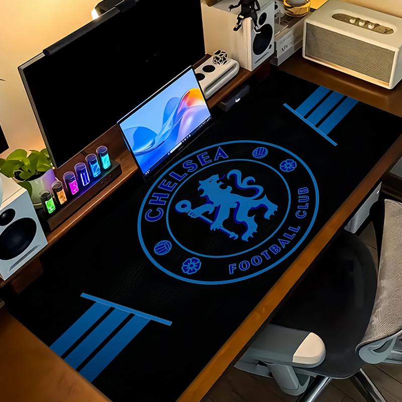 Chelsea F.C Print Cushion Non-slip Laptop Tablet Big Mousepad XXL Mat Mini PC Playmat With Lock edge