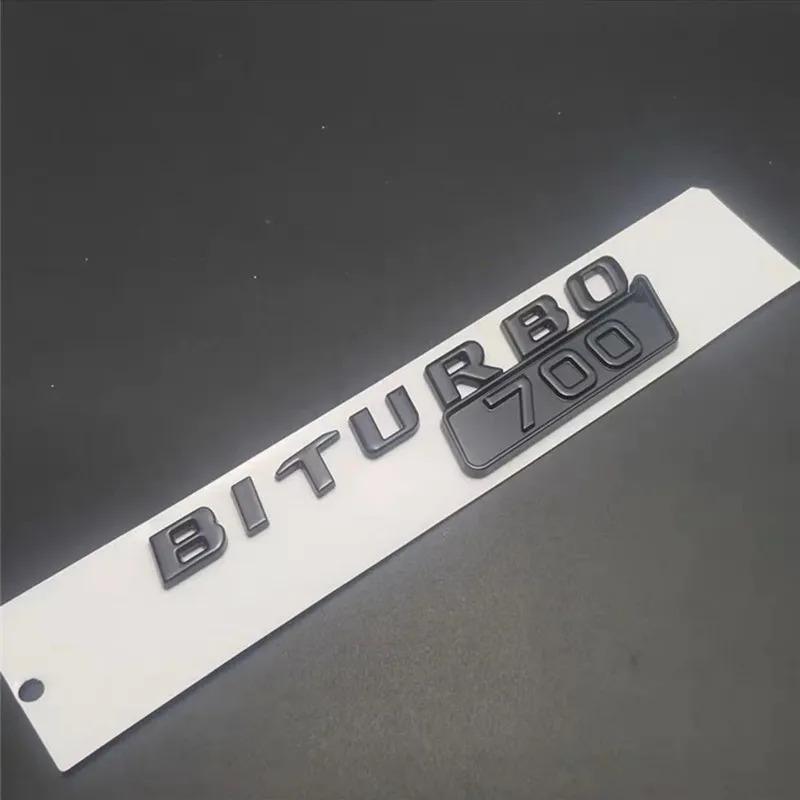 Car BITURBO 700 800 900 Side Fender Trunk Body Badge Emblem Decals Sticker for Mercedes-Benz Brabus G Class G700 G800 G900 W463