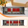 1/64 Model Car Display Case Diorama Desktop Decoration Toy Storage Box Showcase Organizer
