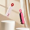 2-in-1 Lint Roller Cat Shape Portable Lint Remover with Hanging Ring Washable Reusable Sticky Roller Fabric Shaver