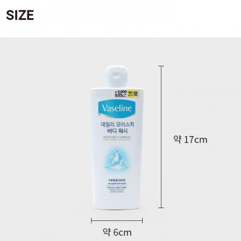 Daiso Vaseline Daily Moisture Body Wash 180 Ml