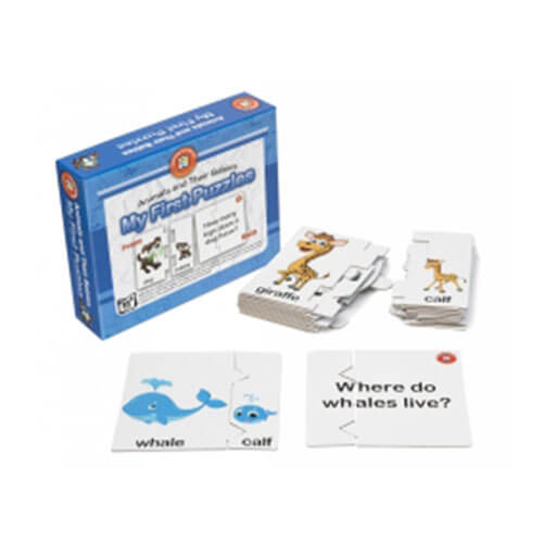 Învățarea poate fi distractivă Primul meu puzzle (Animale Bebeluși)