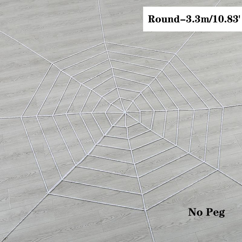 Horrible Halloween Spider Web Giant Stretchy Cobweb Party Stretchable Decoration